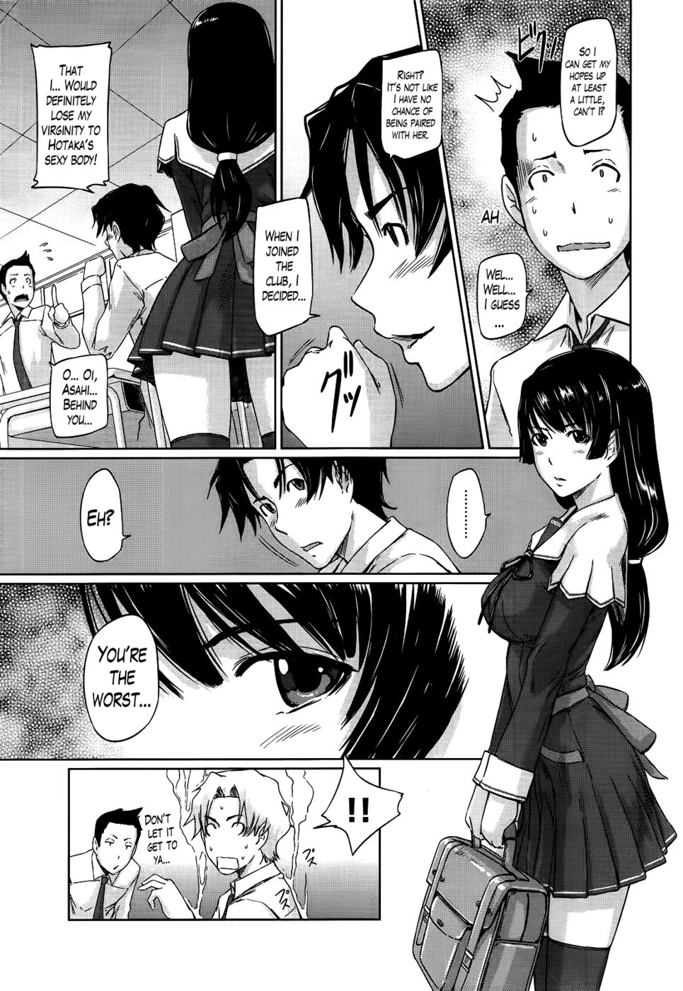 Hentai Manga Comic-A Straight Line to Love!-Chapter 1-5